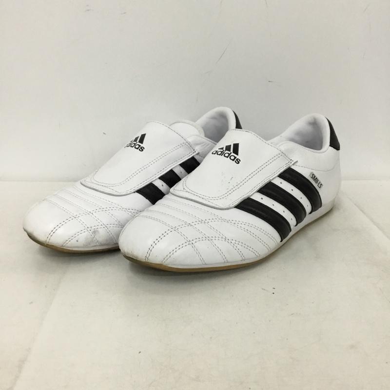 アディダス adidas スニーカー スニーカー JQ4774 テコンドー 26cm 26.0cm ロゴ、文字 白 / ホワイト / white X 黒 / ブラック / black メンズ USED 古着 中古 10157527