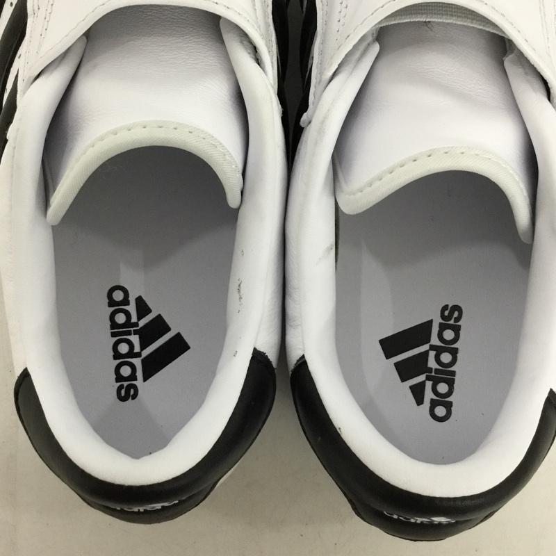 アディダス adidas スニーカー スニーカー JQ4774 テコンドー 26cm 26.0cm ロゴ、文字 白 / ホワイト / white X 黒 / ブラック / black メンズ USED 古着 中古 10157527