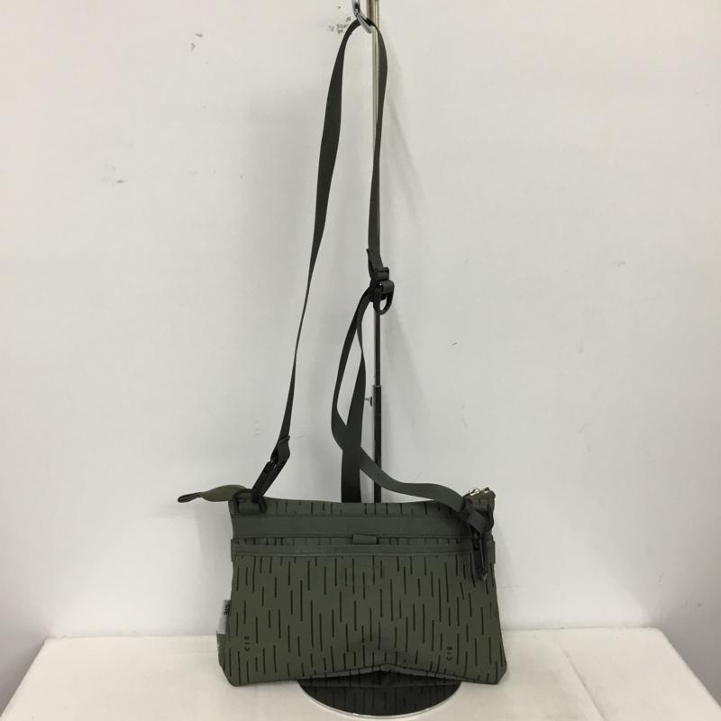 シー CIE ショルダーバッグ ショルダーバッグ サコッシュ 032052RC 総柄 カーキ / カーキ / khaki メンズ USED 古着 中古 10157533