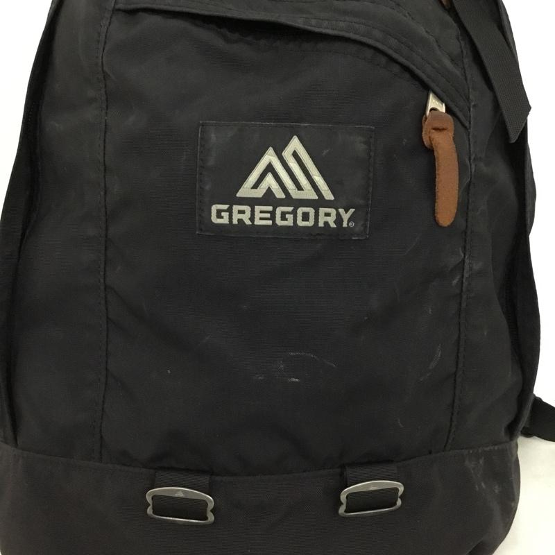 グレゴリー GREGORY リュックサック、デイパック リュックサック、デイバッグ デイパック ロゴ、文字 黒 / ブラック / black メンズ USED 古着 中古 10157535