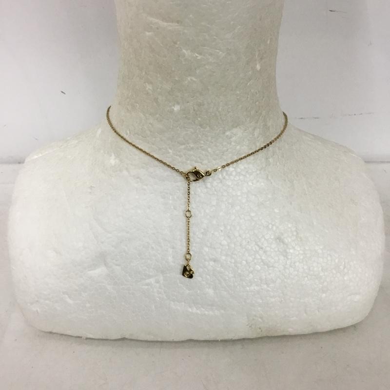 スワロフスキー SWAROVSKI アクセサリー ネックレス、ペンダント ハート型  金 / ゴールド / gold color レディース USED 古着 中古 10157536