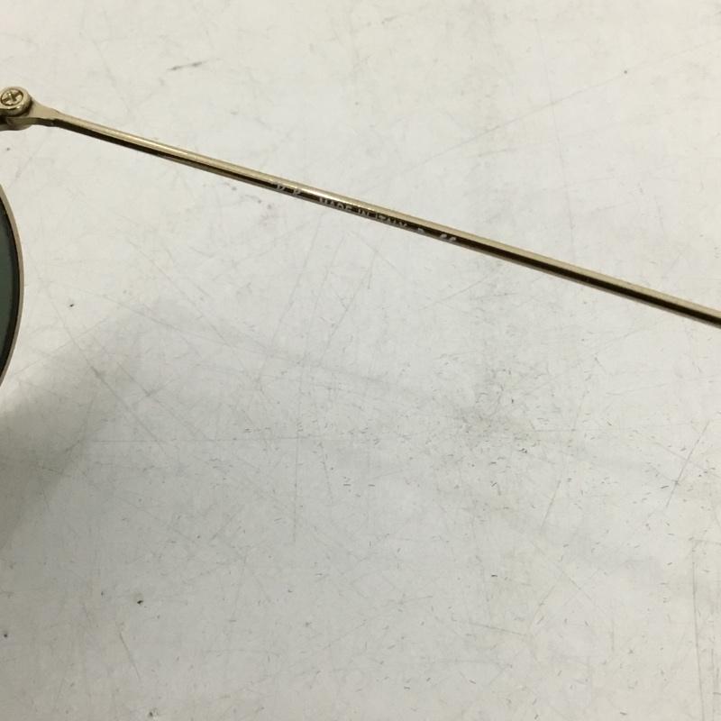 レイバン Ray-Ban めがね・サングラス サングラス RB3026 L2846 アビエーター ラージメタル2 ケース付きカラーレンズ ロゴ、文字 金 / ゴールド / gold color X 緑 / グリーン / green メンズ USED 古着 中古 10157539