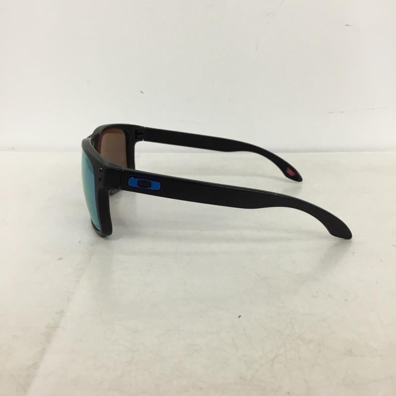 オークリー OAKLEY めがね・サングラス サングラス OO9417-2559 HOLBROOK XL ミラーレンズ ワンポイント 黒 / ブラック / black X 青 / ブルー / blue メンズ USED 古着 中古 10157540