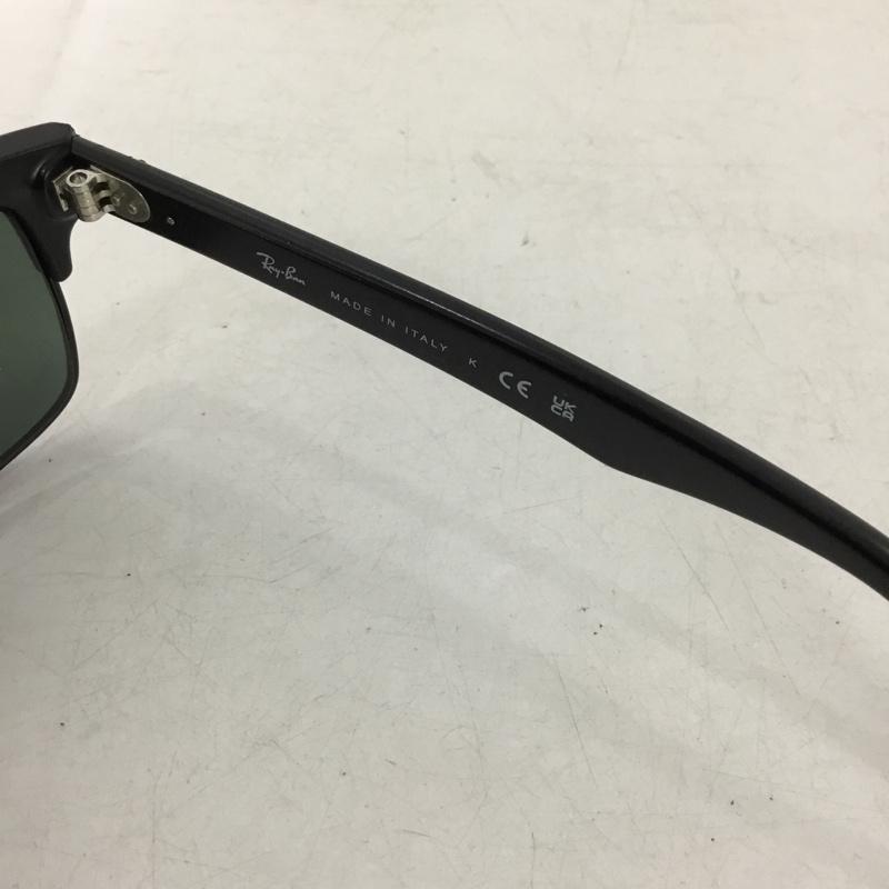 レイバン Ray-Ban めがね・サングラス サングラス RB4190 877 クラブマスター スクエア ロゴ、文字 黒 / ブラック / black メンズ USED 古着 中古 10157544