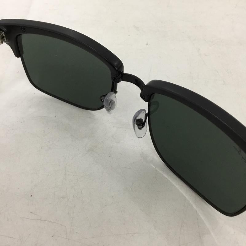 レイバン Ray-Ban めがね・サングラス サングラス RB4190 877 クラブマスター スクエア ロゴ、文字 黒 / ブラック / black メンズ USED 古着 中古 10157544