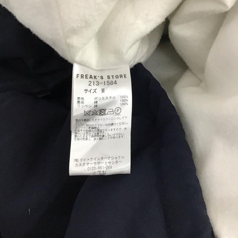 フリークスストア FREAK S STORE ジャケット、上着 ジャンパー、ブルゾン 213-1584 ビックシルエットレタードロゴコーチジャケット M 無地 紺 / ネイビー / navy メンズ USED 古着 中古 10157546