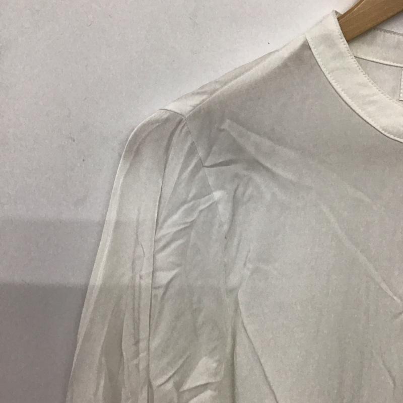 ラバンダ LAVANDA シャツ、ブラウス 長袖 タグ付 FREE 無地 白 / ホワイト / white レディース USED 古着 中古 10157547