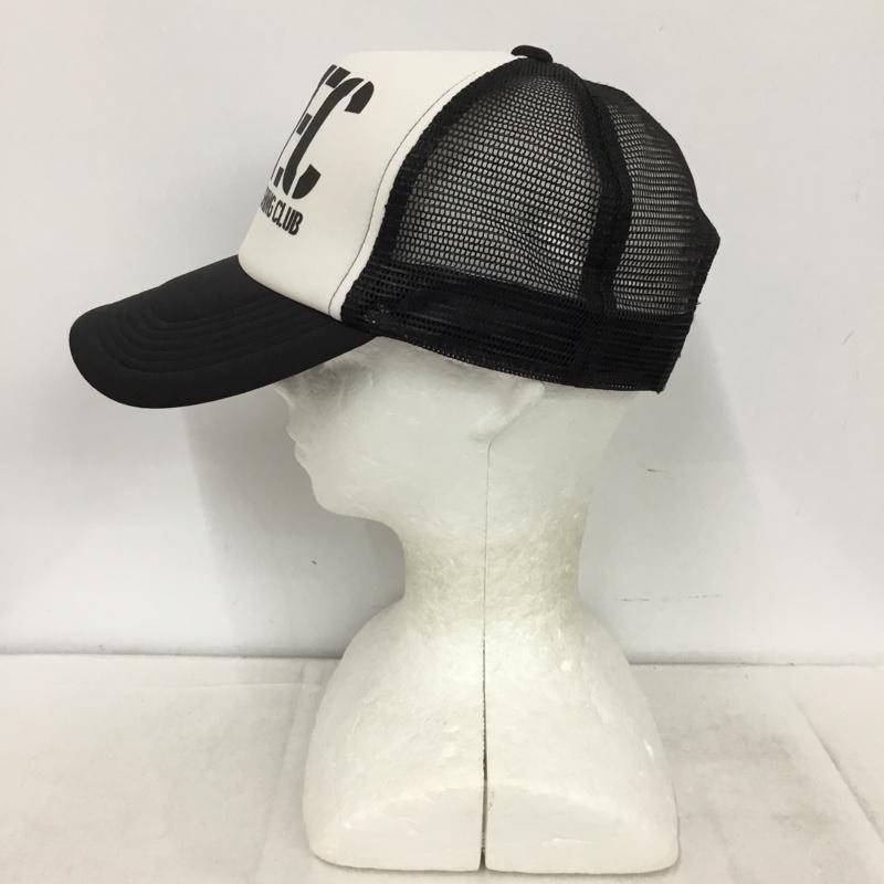 ダイワ DAIWA 帽子 キャップ メッシュキャップ FREE ロゴ、文字 黒 / ブラック / black X 白 / ホワイト / white メンズ USED 古着 中古 10157551