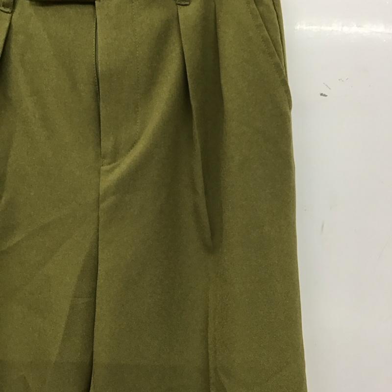 ローリーズファーム LOWRYS FARM パンツ スラックス L 無地 カーキ / カーキ / khaki レディース USED 古着 中古 10157552