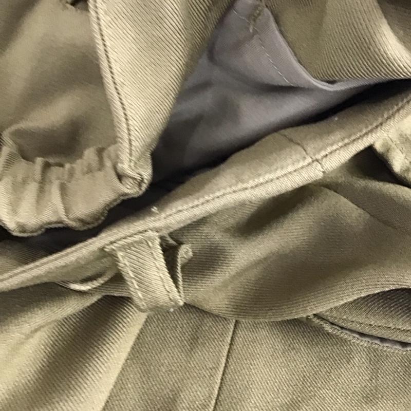 ローリーズファーム LOWRYS FARM パンツ スラックス L 無地 カーキ / カーキ / khaki レディース USED 古着 中古 10157552