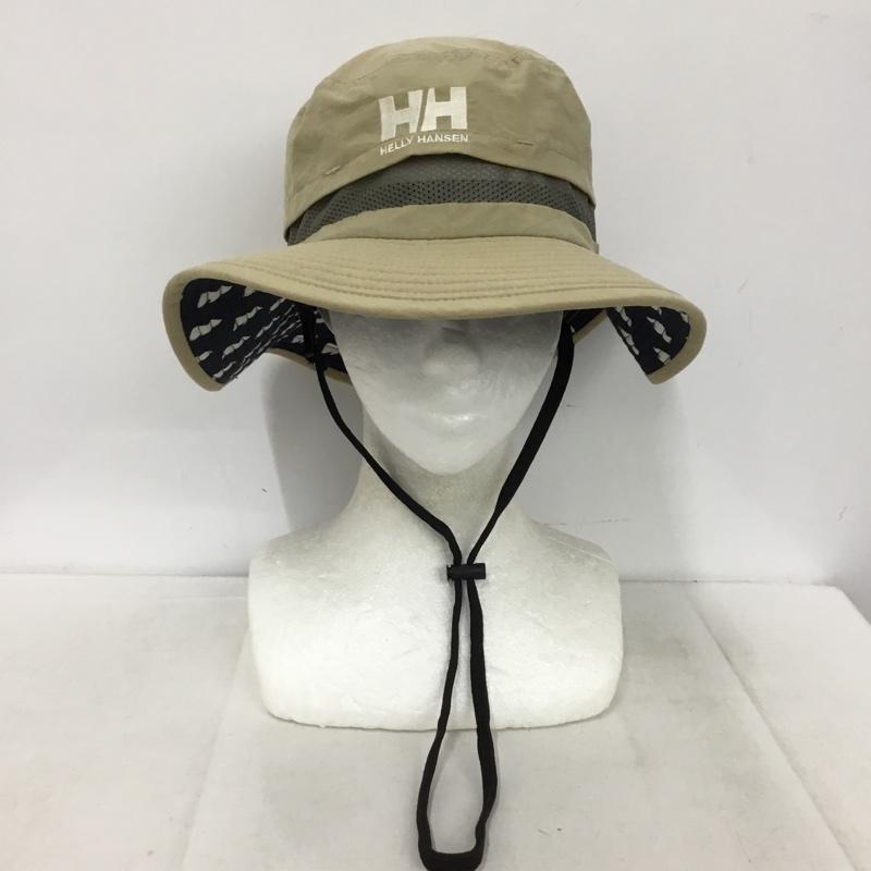 ヘリーハンセン HELLY HANSEN 帽子 ハット HOC91401 トレッカーハット アウトドアハット ロゴ、文字 ベージュ / ベージュ / beige メンズ USED 古着 中古 10157554