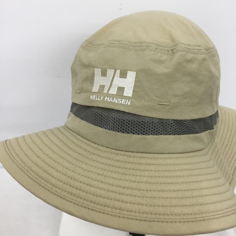ヘリーハンセン HELLY HANSEN 帽子 ハット HOC91401 トレッカーハット アウトドアハット ロゴ、文字 ベージュ / ベージュ / beige メンズ USED 古着 中古 10157554