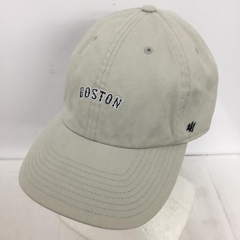 フォーティーセブンブランド 47 Brand 帽子 キャップ BOSTON ロゴ、文字 灰 / グレー / gray メンズ USED 古着 中古 10157555