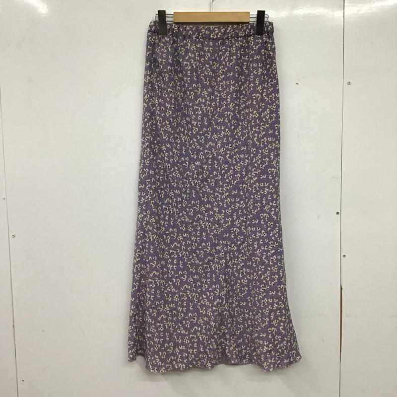 ロペピクニック ROPE  PICNIC スカート ロングスカート 38 総柄 紫 / パープル / purple レディース USED 古着 中古 10157556