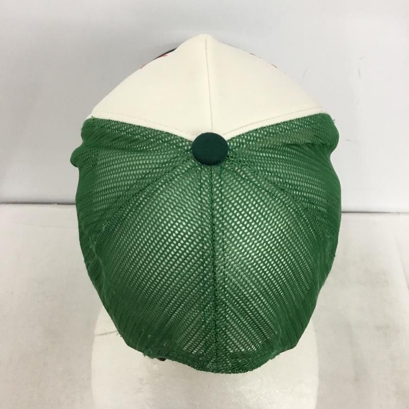 ハフ HUF 帽子 キャップ HT00849 AUTO GLASS TRUCKER メッシュ ロゴ、文字 緑 / グリーン / green メンズ USED 古着 中古 10157557