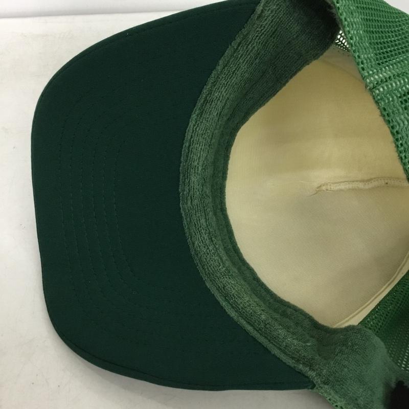 ハフ HUF 帽子 キャップ HT00849 AUTO GLASS TRUCKER メッシュ ロゴ、文字 緑 / グリーン / green メンズ USED 古着 中古 10157557