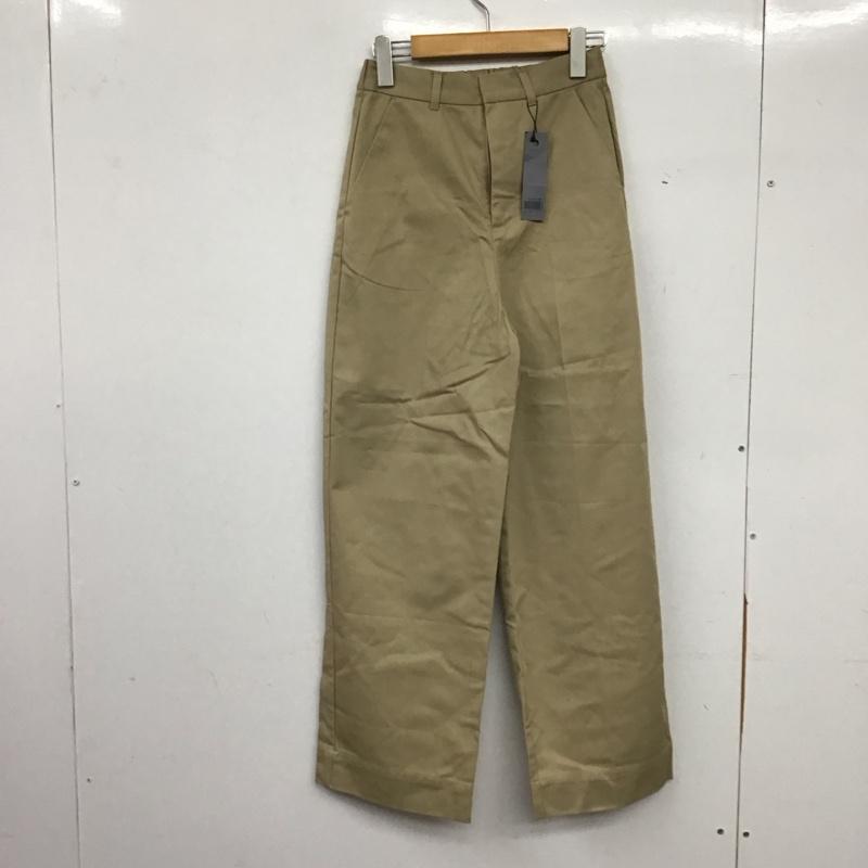 ジーナシス JEANASIS パンツ チノパン センタープレスチノパンツ FREE 無地 ベージュ / ベージュ / beige レディース USED 古着 中古 10157560
