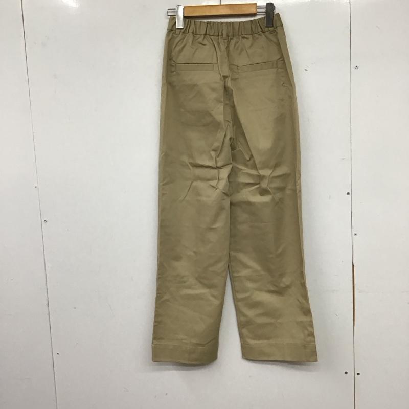ジーナシス JEANASIS パンツ チノパン センタープレスチノパンツ FREE 無地 ベージュ / ベージュ / beige レディース USED 古着 中古 10157560