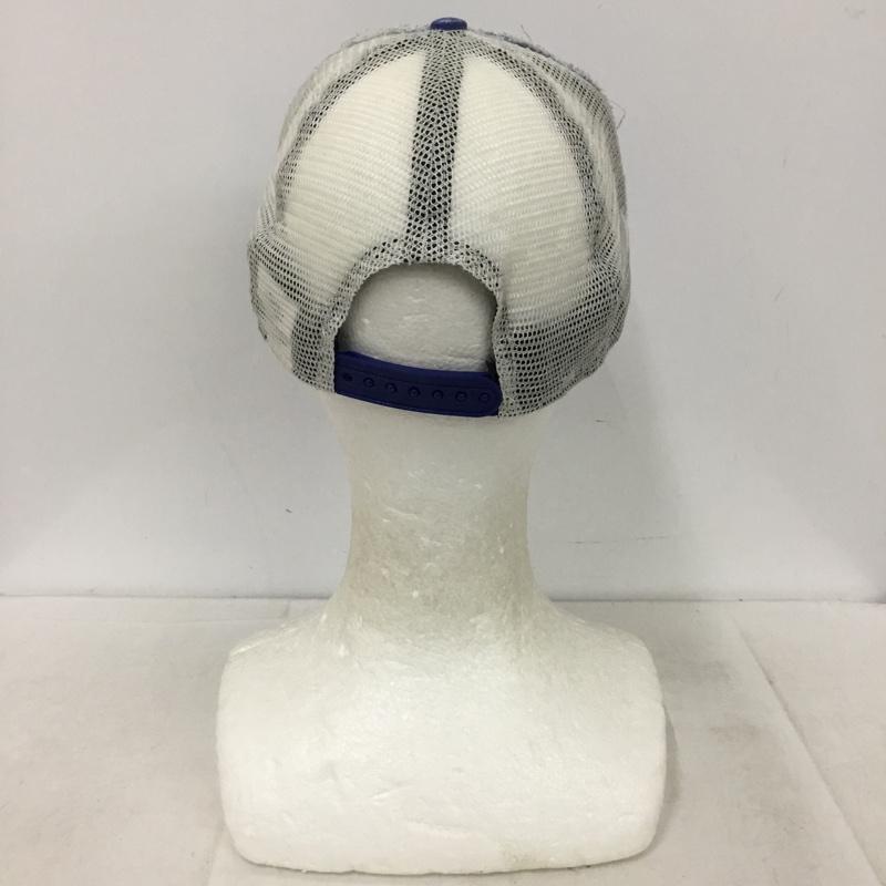 ニューエラ NEW ERA 帽子 キャップ 横浜DeNAベイスターズ メッシュキャップ ロゴ、文字 白 / ホワイト / white X 青 / ブルー / blue メンズ USED 古着 中古 10157561