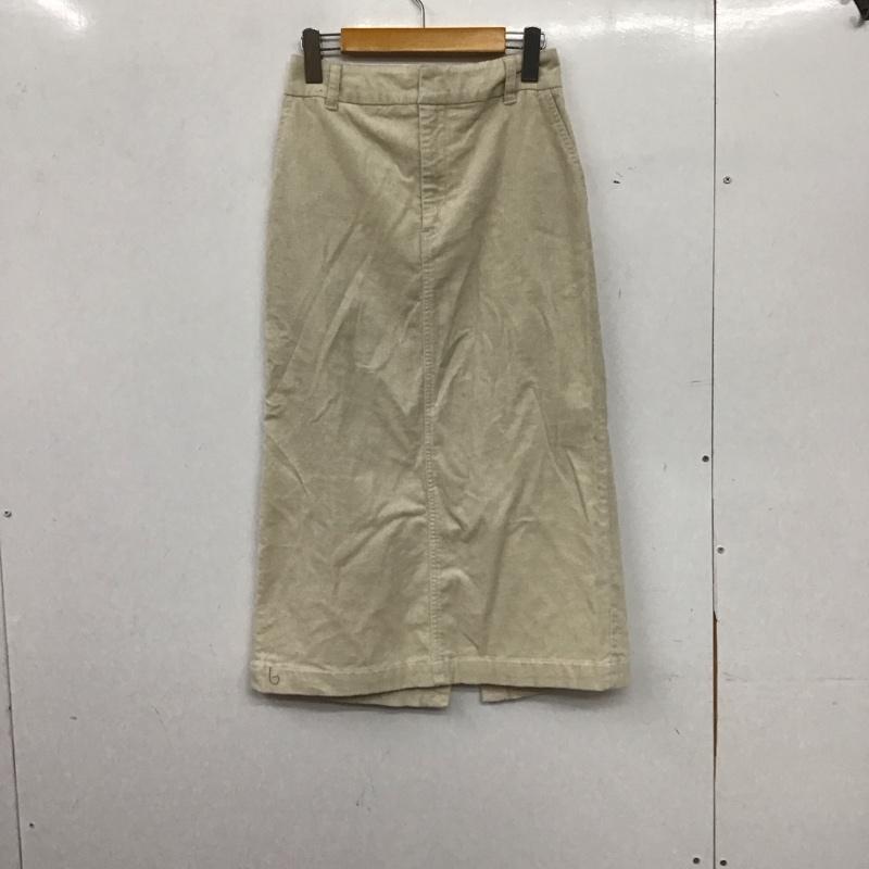 ローリーズファーム LOWRYS FARM スカート ロングスカート タイトスカート M 無地 オフホワイト / オフホワイト / レディース USED 古着 中古 10157562