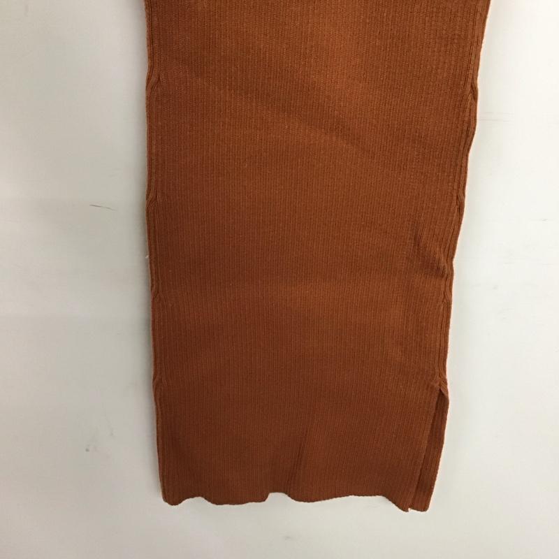 フリークスストア FREAK S STORE ボトムス ボトムス F20-LTK-29 リブフレアパンツ リブニットパンツ S 無地 茶 / ブラウン / brown レディース USED 古着 中古 10157565