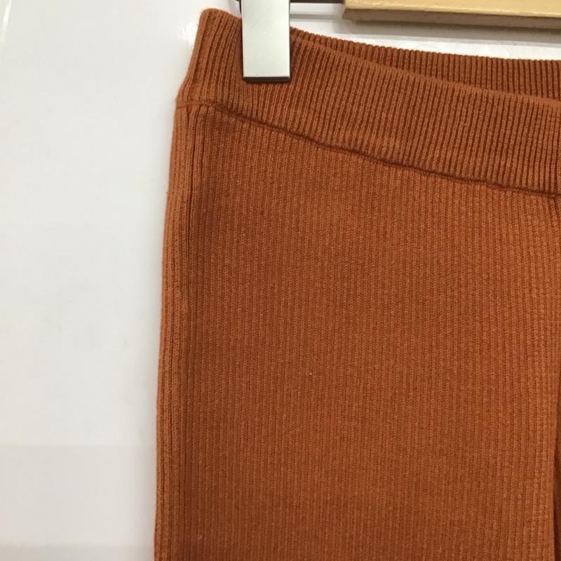 フリークスストア FREAK S STORE ボトムス ボトムス F20-LTK-29 リブフレアパンツ リブニットパンツ S 無地 茶 / ブラウン / brown レディース USED 古着 中古 10157565