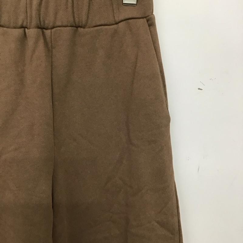 ティティベイト titivate パンツ ワークパンツ、ペインターパンツ スウェットパンツ S 無地 茶 / ブラウン / brown レディース USED 古着 中古 10157566