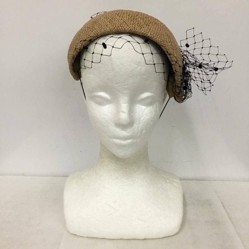 テテ サロン・ド・シャポー tete salon de chapeau 帽子 ハット ヘッドドレス レース 無地 ベージュ / ベージュ / beige レディース USED 古着 中古 10157568