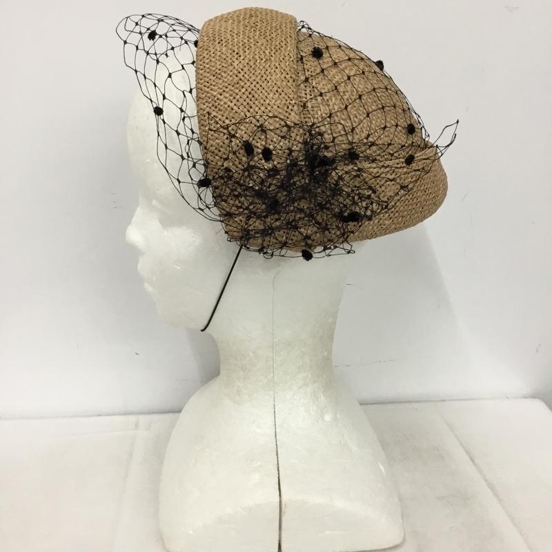 テテ サロン・ド・シャポー tete salon de chapeau 帽子 ハット ヘッドドレス レース 無地 ベージュ / ベージュ / beige レディース USED 古着 中古 10157568