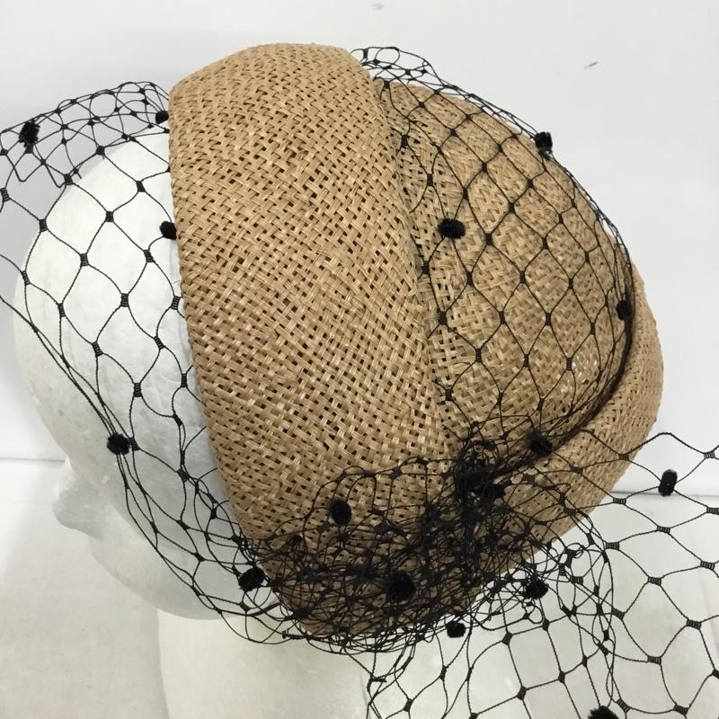 テテ サロン・ド・シャポー tete salon de chapeau 帽子 ハット ヘッドドレス レース 無地 ベージュ / ベージュ / beige レディース USED 古着 中古 10157568