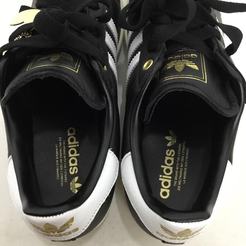 アディダス adidas スニーカー スニーカー KI0981 SUPERSTAR2 28cm 箱有 28.0cm ロゴ、文字 黒 / ブラック / black X 白 / ホワイト / white X 金 / ゴールド / gold color メンズ USED 古着 中古 10157572