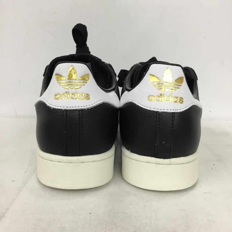 アディダス adidas スニーカー スニーカー KI0981 SUPERSTAR2 28cm 箱有 28.0cm ロゴ、文字 黒 / ブラック / black X 白 / ホワイト / white X 金 / ゴールド / gold color メンズ USED 古着 中古 10157572