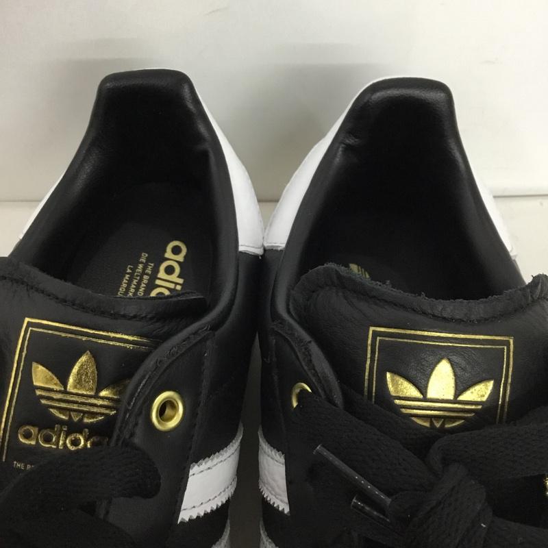 アディダス adidas スニーカー スニーカー KI0981 SUPERSTAR2 28cm 箱有 28.0cm ロゴ、文字 黒 / ブラック / black X 白 / ホワイト / white X 金 / ゴールド / gold color メンズ USED 古着 中古 10157572
