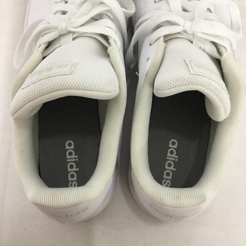 アディダス adidas スニーカー スニーカー EE7692 ADVANCOURT BASE 26.5cm 26.5cm ロゴ、文字 白 / ホワイト / white メンズ USED 古着 中古 10157573