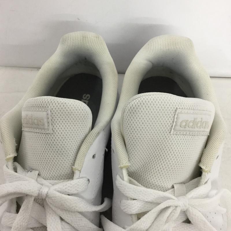 アディダス adidas スニーカー スニーカー EE7692 ADVANCOURT BASE 26.5cm 26.5cm ロゴ、文字 白 / ホワイト / white メンズ USED 古着 中古 10157573