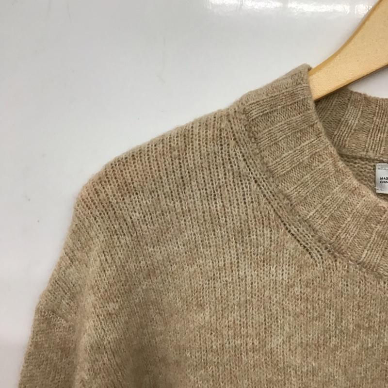 ザラ ZARA ニット、セーター 長袖 S 無地 ベージュ / ベージュ / beige レディース USED 古着 中古 10157577