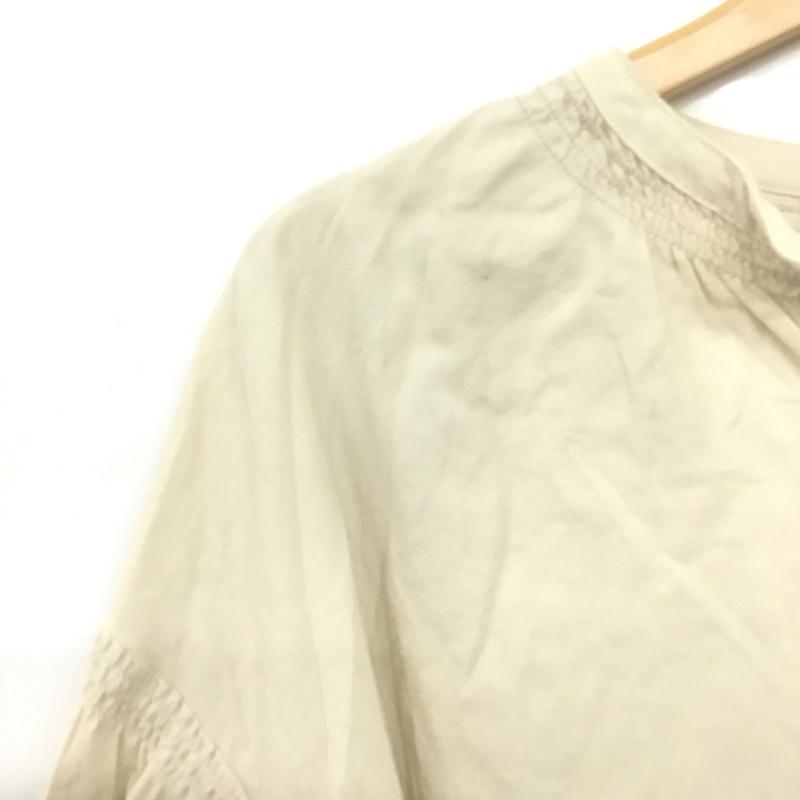 エヘカソポ ehka sopo シャツ、ブラウス 長袖 FREE 無地 ベージュ / ベージュ / beige レディース USED 古着 中古 10157580