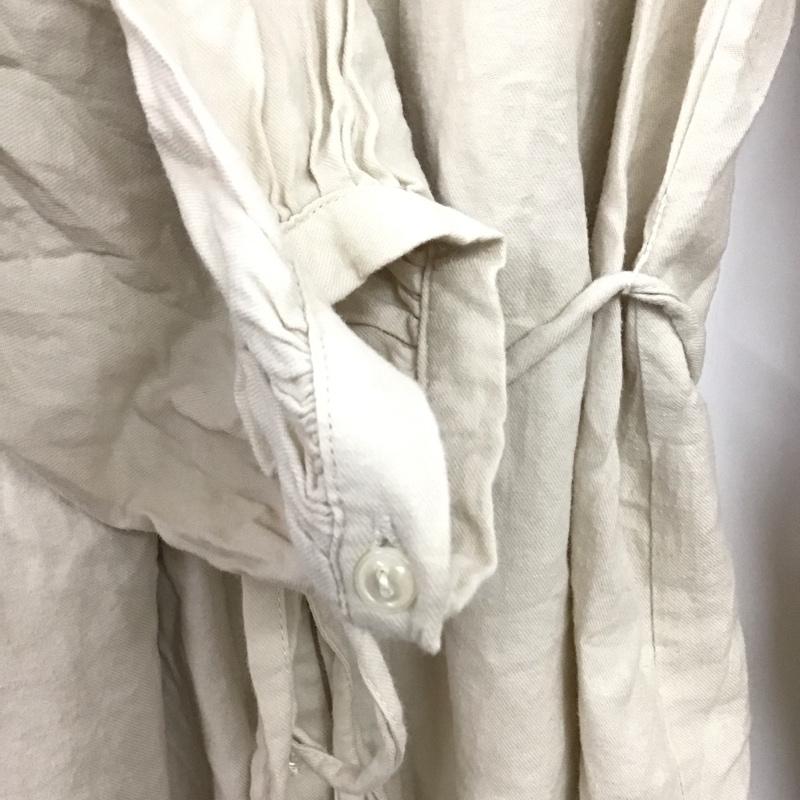 エヘカソポ ehka sopo シャツ、ブラウス 長袖 FREE 無地 ベージュ / ベージュ / beige レディース USED 古着 中古 10157580