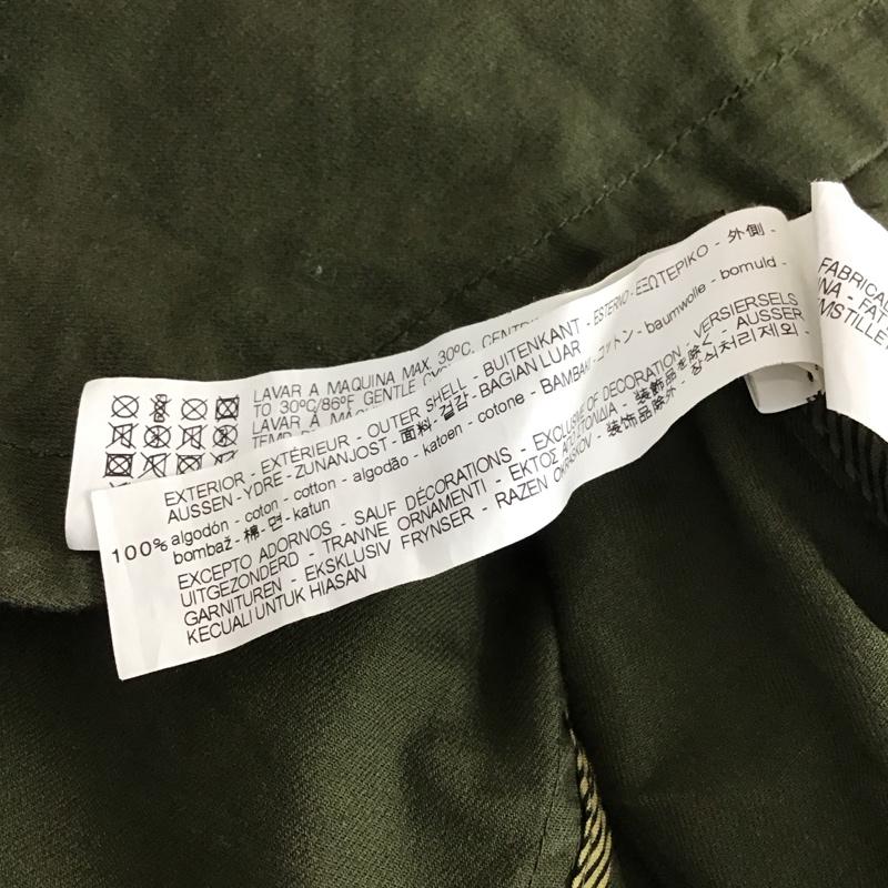 ザラ ZARA ワンピース ミニスカート M 無地 カーキ / カーキ / khaki レディース USED 古着 中古 10157581