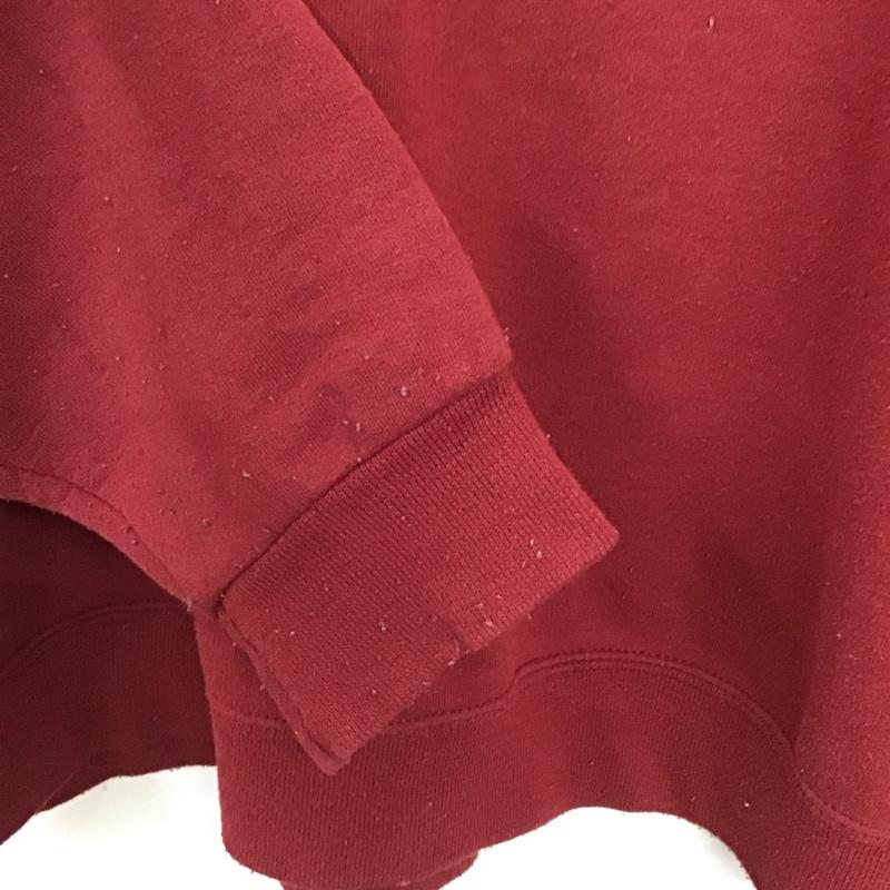 カーハート Carhartt トレーナー 長袖 長袖トレーナー L ロゴ、文字 えんじ / ワインレッド / dark red メンズ USED 古着 中古 10157582
