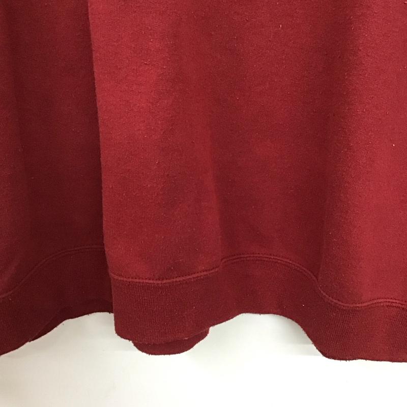 カーハート Carhartt トレーナー 長袖 長袖トレーナー L ロゴ、文字 えんじ / ワインレッド / dark red メンズ USED 古着 中古 10157582