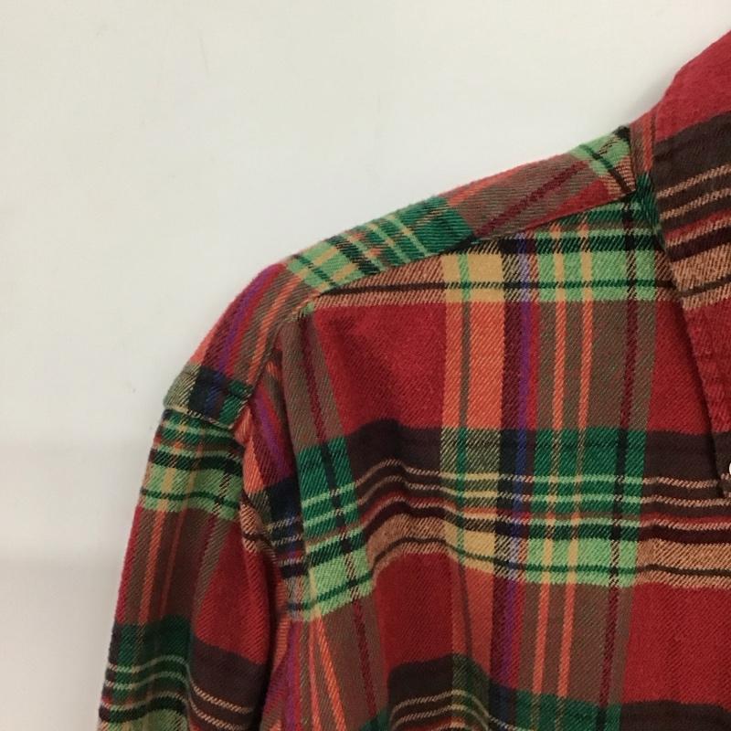 ラルフローレン RALPHLAUREN シャツ、ブラウス 長袖 長袖シャツ チェックシャツ カラーシャツ XL チェック マルチカラー / マルチカラー / multicolor メンズ USED 古着 中古 10157586