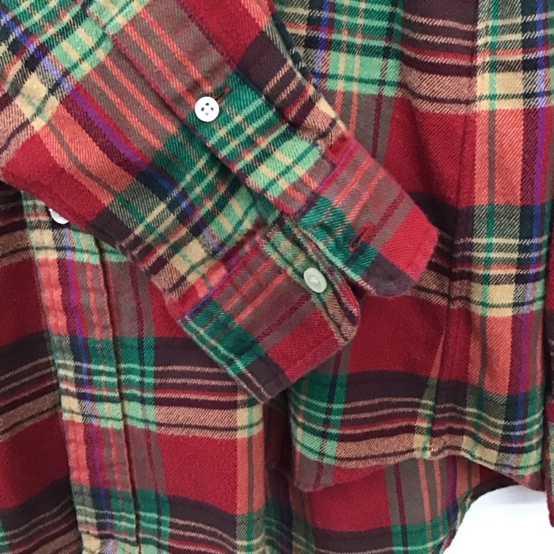 ラルフローレン RALPHLAUREN シャツ、ブラウス 長袖 長袖シャツ チェックシャツ カラーシャツ XL チェック マルチカラー / マルチカラー / multicolor メンズ USED 古着 中古 10157586