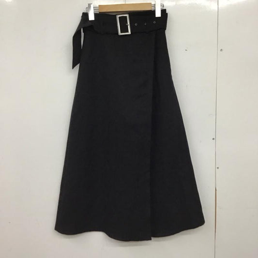 リゼクシー RESEXXY スカート ロングスカート キュロットスカート FREE 無地 黒 / ブラック / black レディース USED 古着 中古 10157587