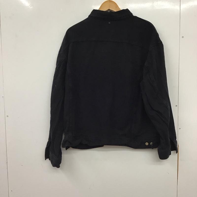 リー Lee ジャケット、上着 ジャンパー、ブルゾン カジュアルジャケット Gジャン アウター XL ロゴ、文字 紺 / ネイビー / navy メンズ USED 古着 中古 10157589