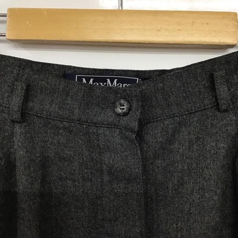 マックスマーラウィークエンドライン MAXMARA WEEKEND LINE スカート ロングスカート 40 無地 灰 / グレー / gray レディース USED 古着 中古 10157591