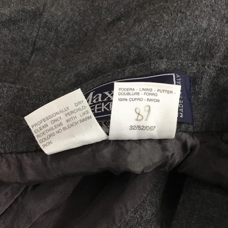 マックスマーラウィークエンドライン MAXMARA WEEKEND LINE スカート ロングスカート 40 無地 灰 / グレー / gray レディース USED 古着 中古 10157591