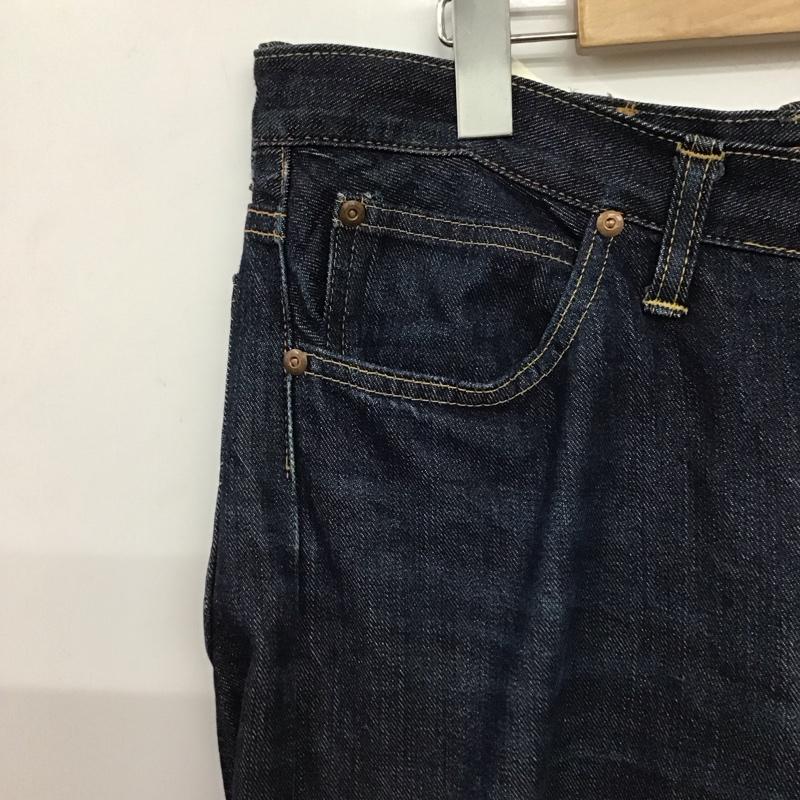 リー Lee パンツ デニム、ジーンズ デニムパンツ スリムパンツ カジュアルパンツ 32インチ 無地 インディゴ / インディゴ / Indigo メンズ USED 古着 中古 10157597