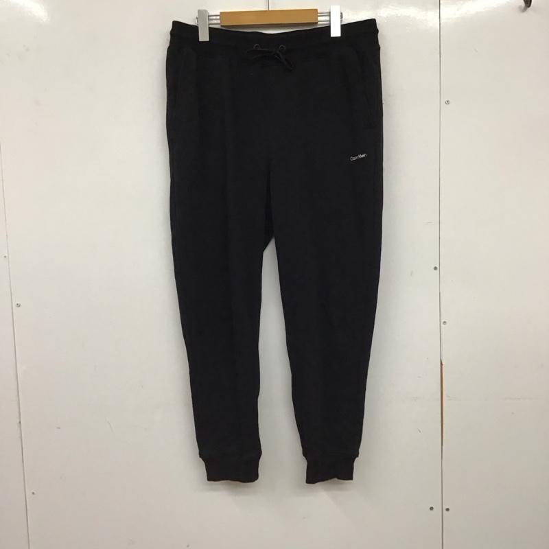 カルヴァン クライン ジーンズ Calvin Klein Jeans パンツ ワークパンツ、ペインターパンツ ワイドパンツ カジュアルパンツ スラックス L 無地 黒 / ブラック / black メンズ USED 古着 中古 10157599