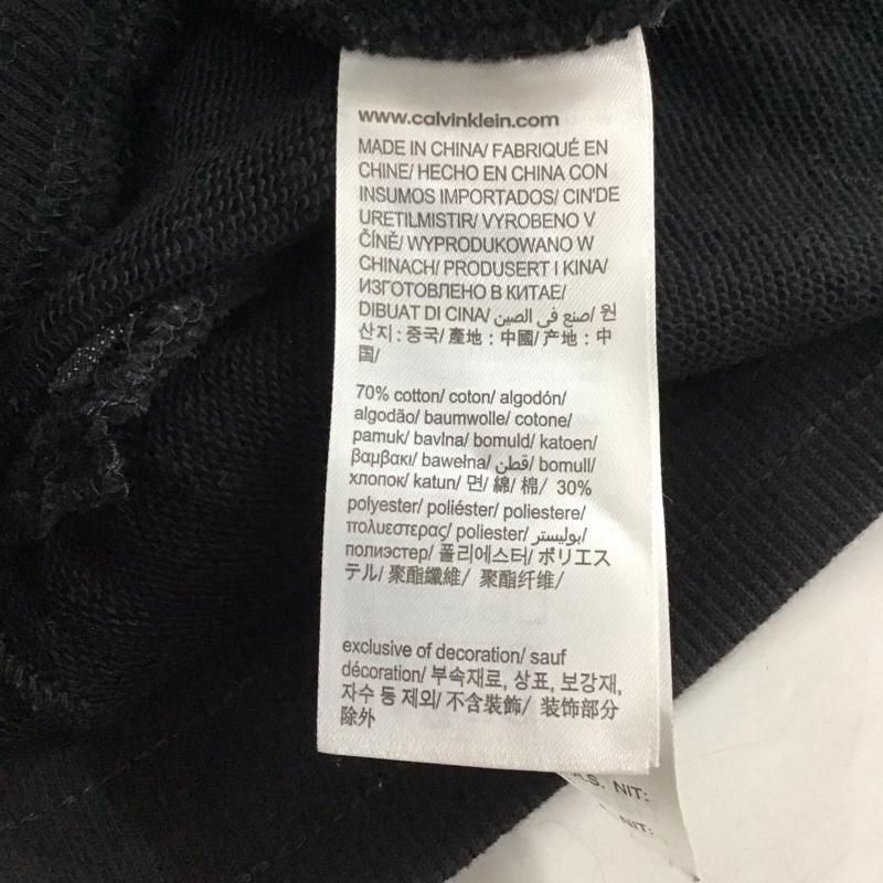 カルヴァン クライン ジーンズ Calvin Klein Jeans パンツ ワークパンツ、ペインターパンツ ワイドパンツ カジュアルパンツ スラックス L 無地 黒 / ブラック / black メンズ USED 古着 中古 10157599